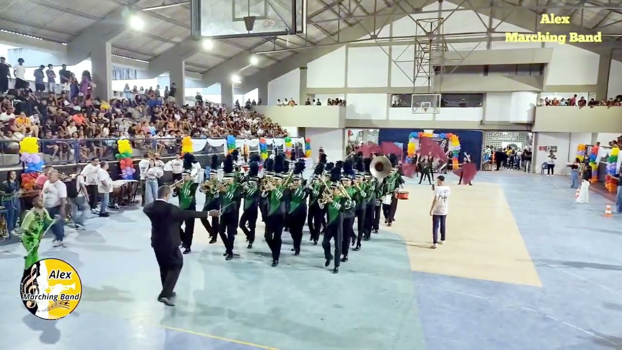 Entrada da BM. Jornalista Costa Porto 2025 na Semifinal da XVI Copa Pernambucana de Bandas 2025