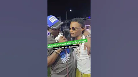 WIZKID is too mature watch moment with K1 DE ULTIMATE #shorts #wizkid #shortvideo #viralvideo