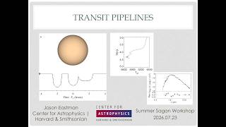 Transit Pipelines - Jason Eastman (CfA | Harvard & Smithsonian)