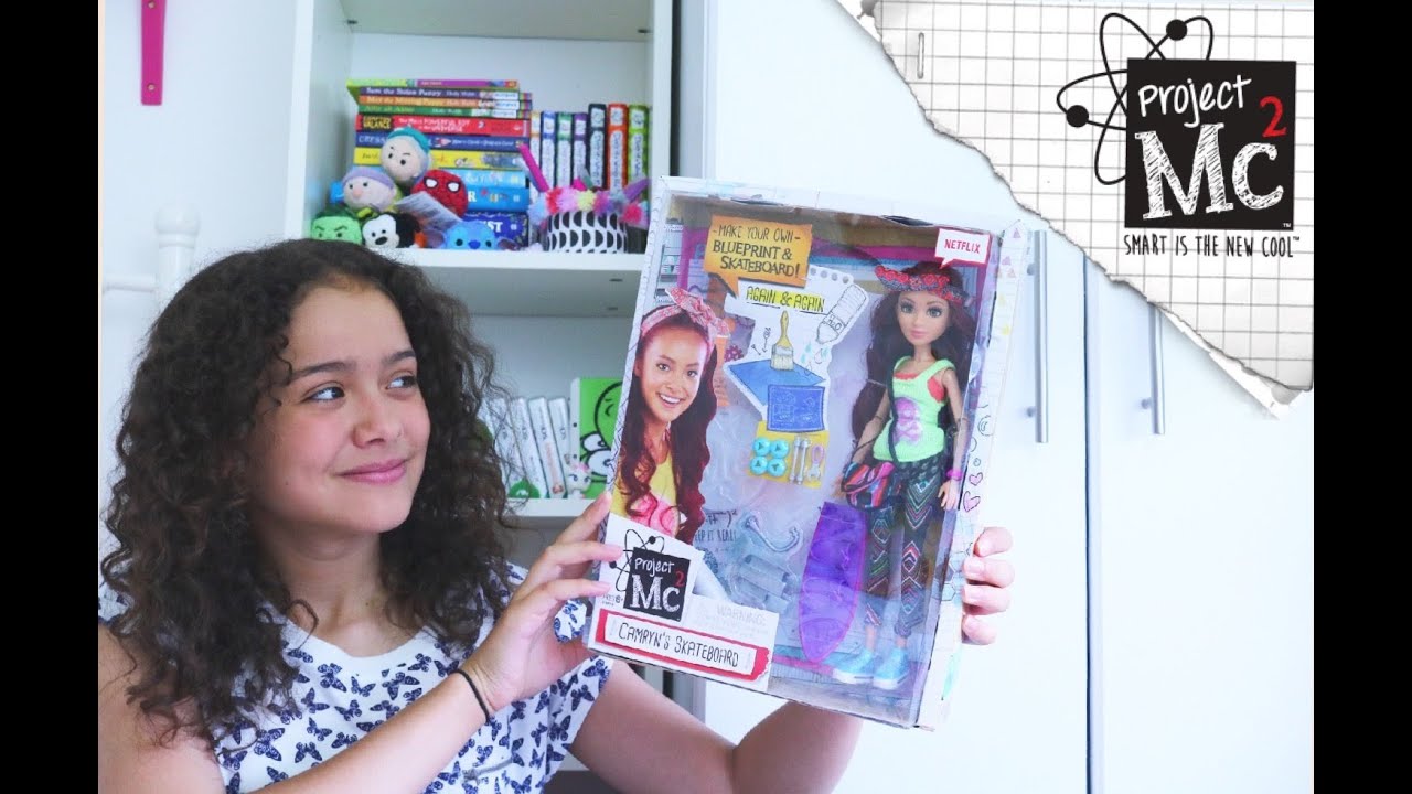 Project MC2 Camryn's Skateboard Doll  | Ambi C Toys | Toy Unboxing
