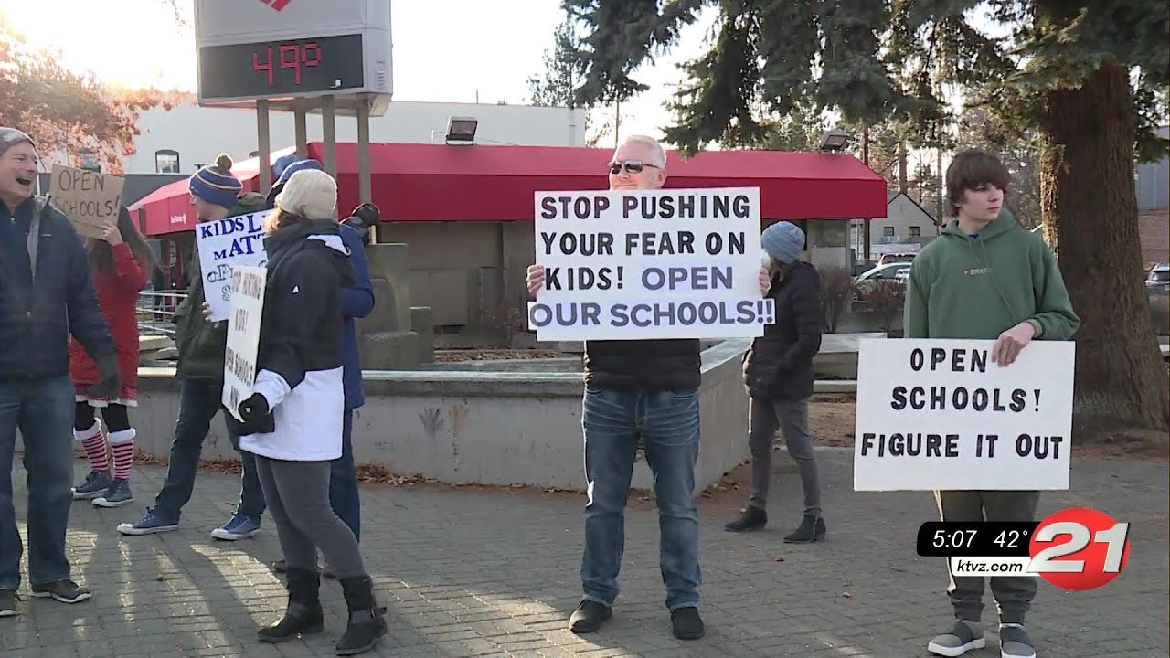 'Open Oregon Schools' rally held in Bend