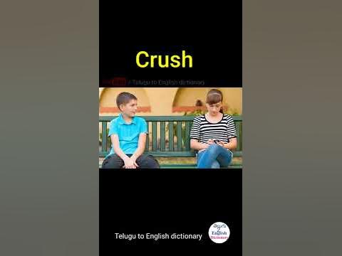Meaning of crush in love in telugu || Crush meaning in Telugu #shorts