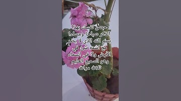 لا تنسى أذكار الصباح والمساء ،#الجزائر #اكسبلور #العراق_السعودي #المغرب #مصر #ترند #تيك_توك #العظماء