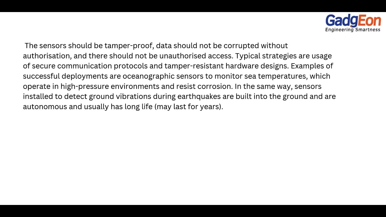 Sensor Integration Challenges in RemoteHarsh Environments