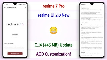 realme 7 Pro realme UI 2.0 New Update C.14 Rollout Start 😱 | realme 7 Pro Android 11 Update 🔥