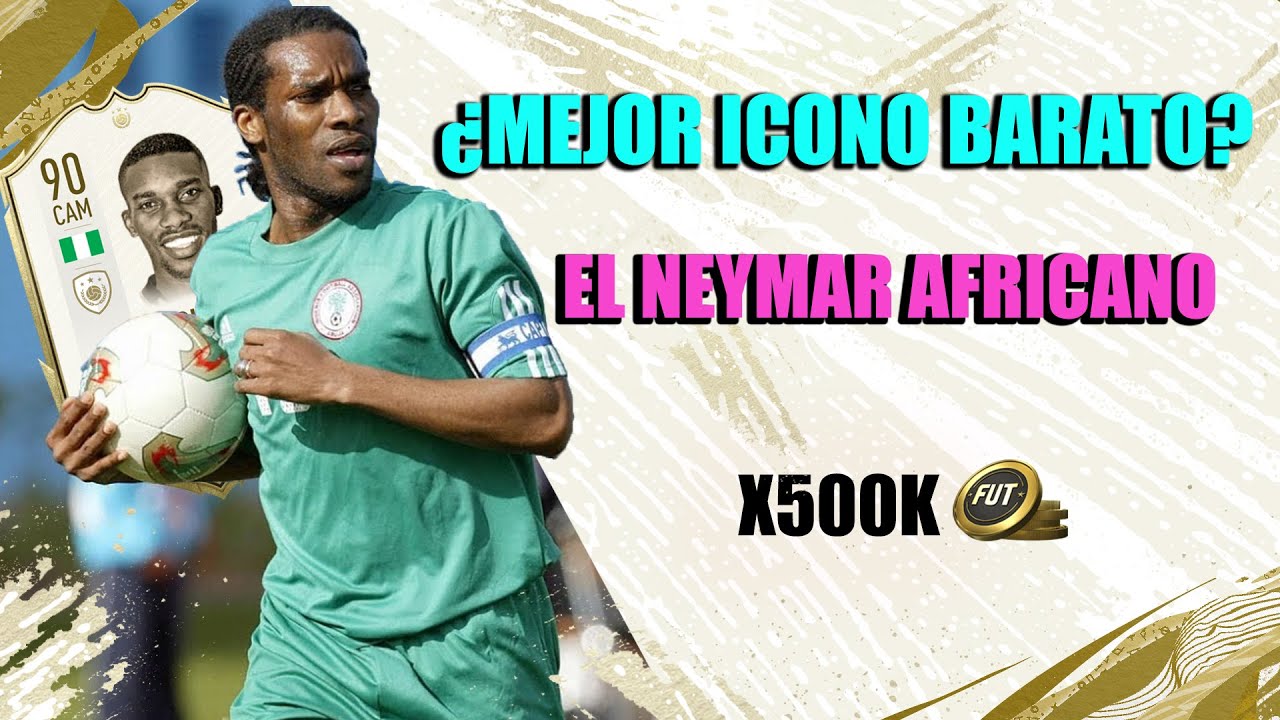 El mejor Icono Prime barato!!! Okocha el Neymar africano-Okocha Review