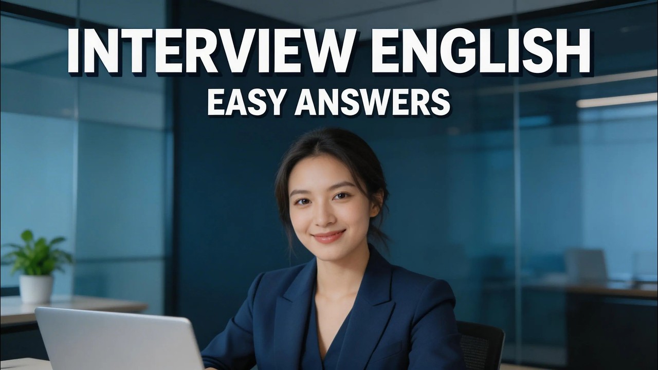 English Job Interview Simulation | Questions and Answers for Beginners ...