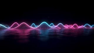 Seamless Synthwave Sound Wave Loop | Retro Futuristic Audio Visualizer (1920x1080) Profile