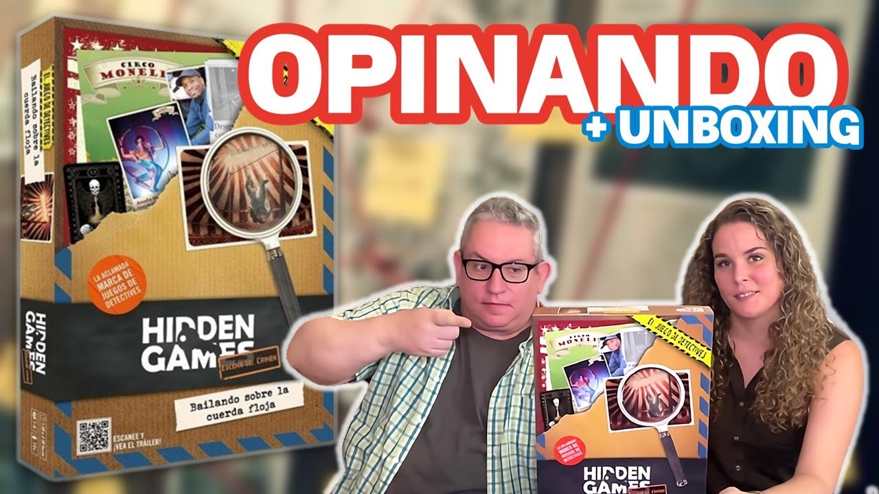 HIDDEN GAMES 4 Bailando Sobre La Cuerda Floja Opinando Unboxing Hidden games 4 bailando sobre la cuerda floja opinando unboxing
