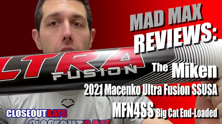 Closeoutbats.com Miken Michael Macenko Ultra Fusion Big Cat Slowpitch Bat SSUSA MFN4SS 2021Tech