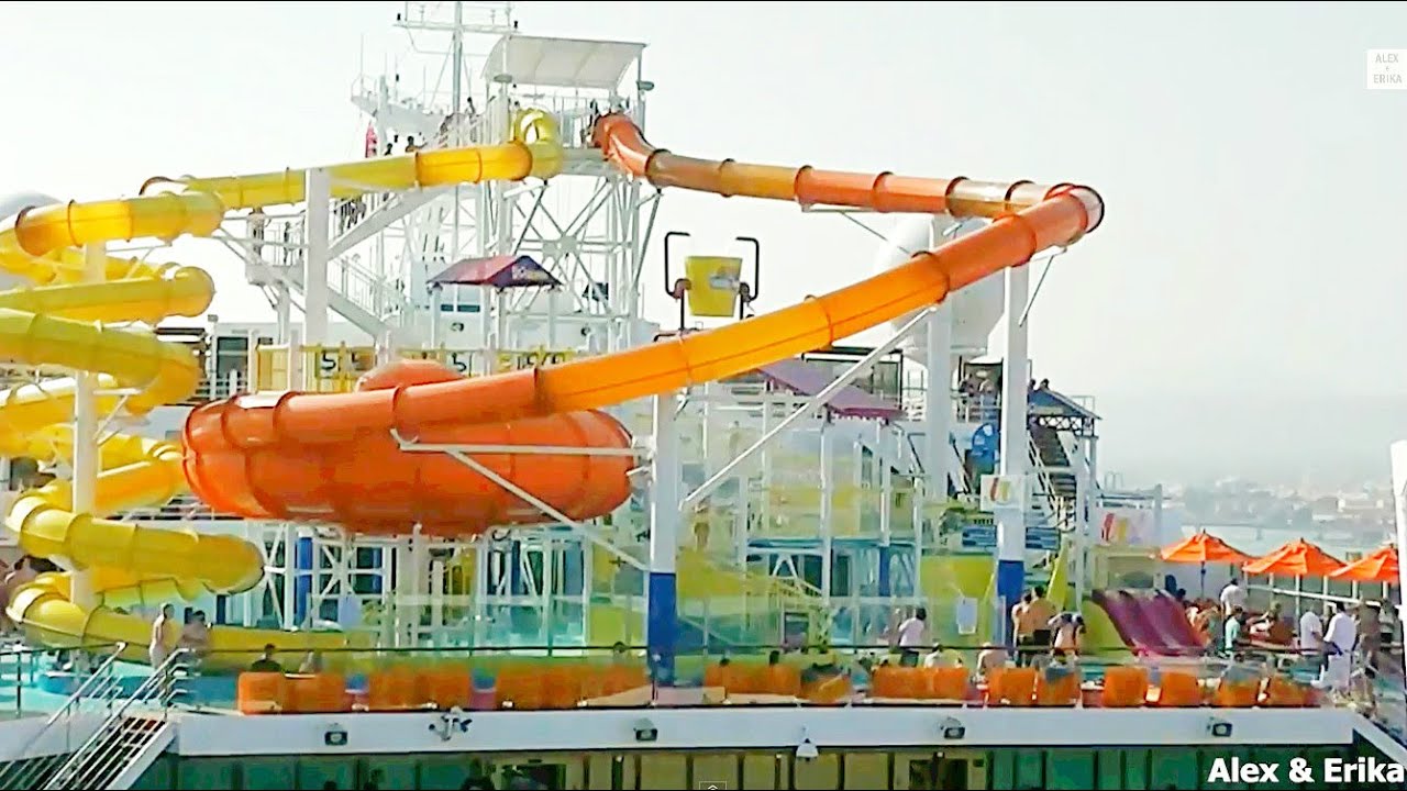 carnival cruise ship water park youtube carnival pride water works