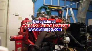 Sports Performance 1972 buick 350 on test stand