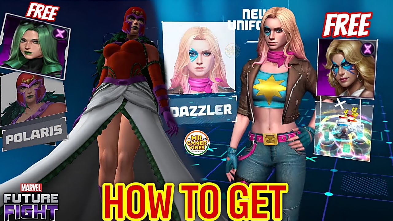 How to Get Polaris & Dazzler FREE! | Marvel Future Fight 
