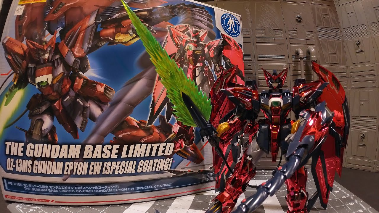 MG Epyon EW Special Coating version build and review - YouTube
