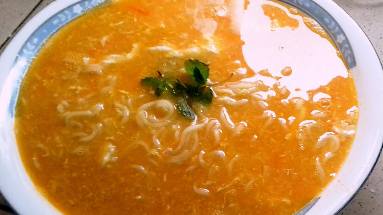 Soup noodles recipeস্যুপ নুডলস within 2 minutes mojadar nasta