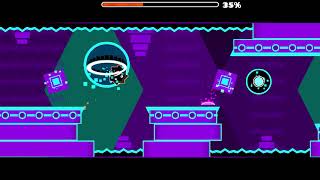 Geometry Dash Cold And Windy by Split72 (Daily level #498) all coins screenshot 3