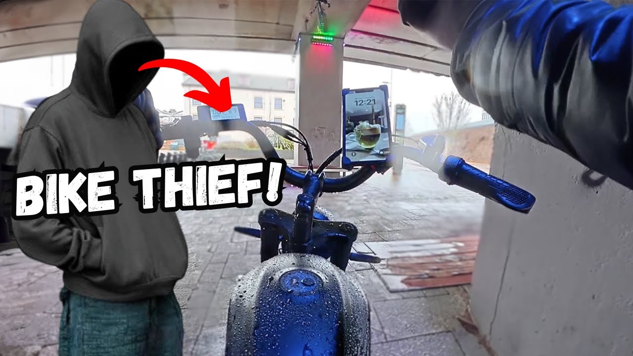 HE TRIED TO STEAL MY BIKE WHILE I WAS WORKING! Just Another Day as a ...