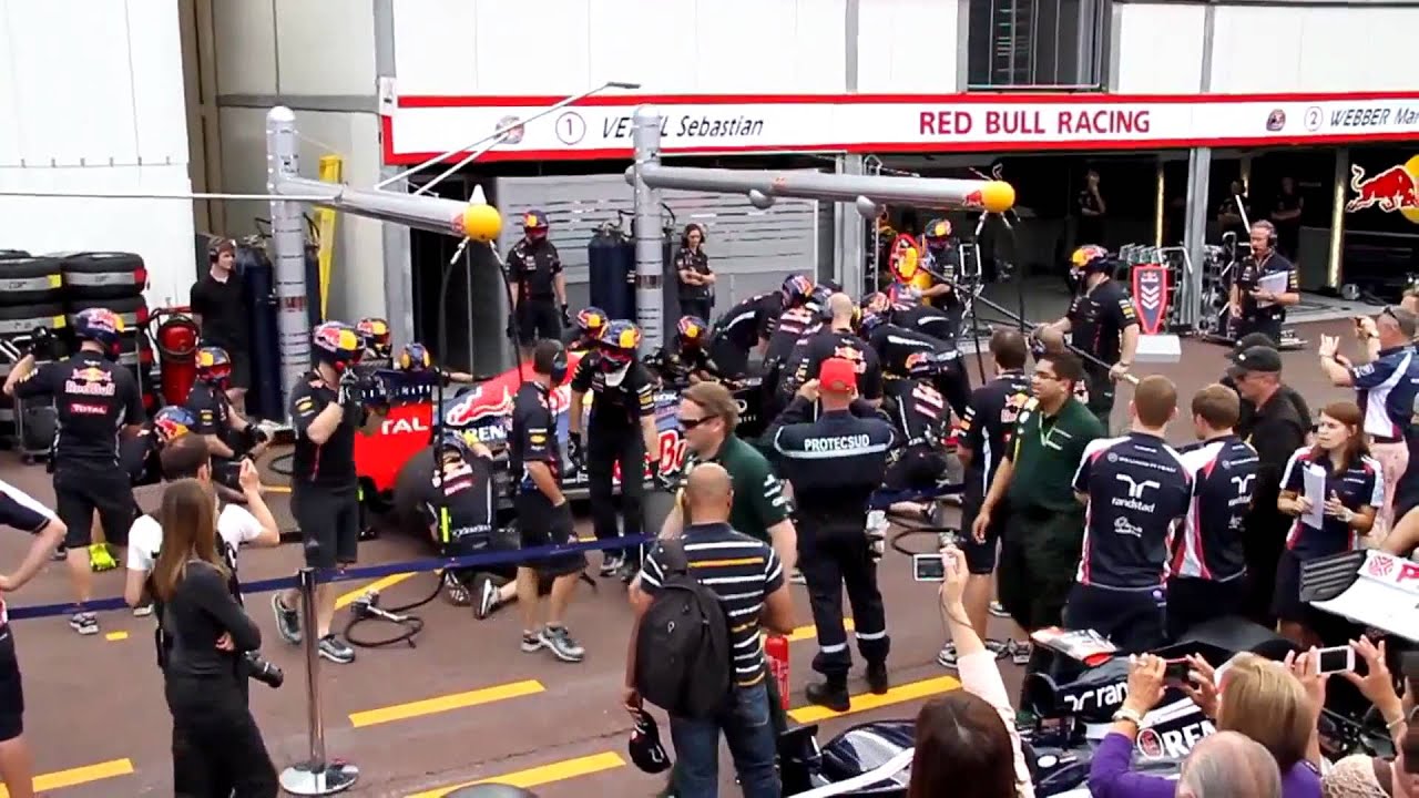 Sebastian Vettel  (Paddock Boxes) Formula 1 Grand Prix Monaco 2012