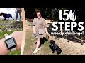 I Tried Walking 15k Steps Everyday For A Week (this is how it went...) 🏃‍♀️ Goal Setting Challenge!