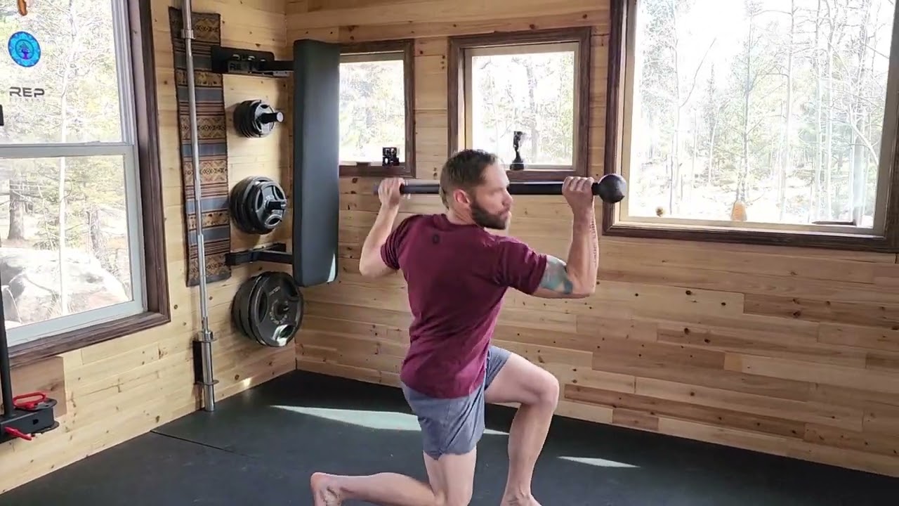 Steel Mace Warrior Lunge