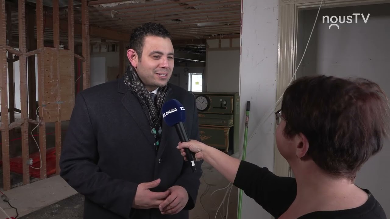 Conférence de presse avec l'Association pour l'intégration sociale Beauce-Sartigan