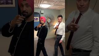 Diljit Dosanjh teaches Jimmy Fallon the bhangra on 'The Tonight Show' 🔥🔥