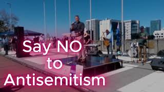 say no to Antisemitism Never again is Now! 27 October 2024
