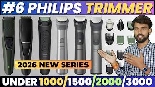 Top 6 Best Philips Trimmers For men 2026 in India⚡Best Philips Trimmer for Men 2026 ⚡Detailed Reveiw