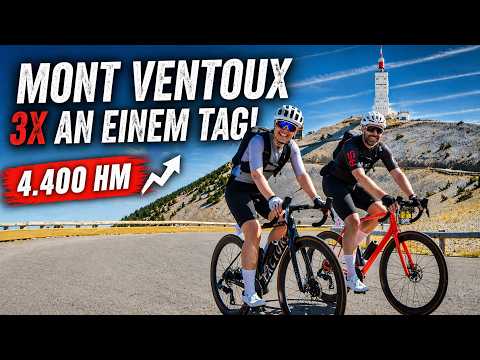3x Mont Ventoux an einem Tag – Schaffen wir die 4.400 hm? – Club des Cinglés