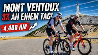 3x Mont Ventoux an einem Tag – Schaffen wir die 4.400 hm? – Club des Cinglés