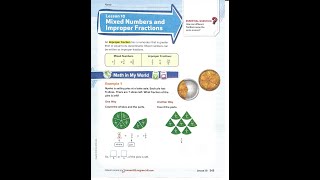 Chapter 8: Lesson 10 - Mixed Numbers and Improper Fractions