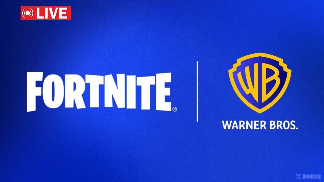 🔴LIVE! - FORTNITE X WARNER BROS UPDATE COUNTDOWN!! NEW MAP, NEW BATTLE PASS, SKINS & MORE! (LIVE)