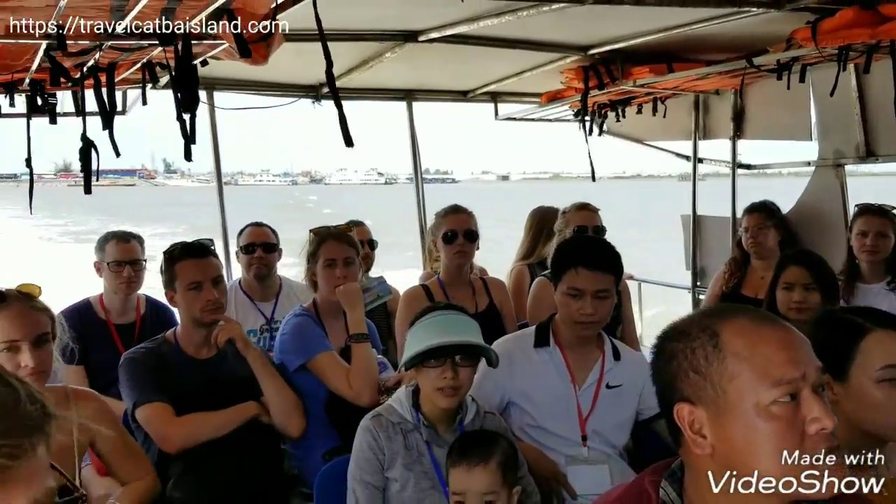 Bus Hanoi to Cat ba Speed boat to Cat ba island YouTube