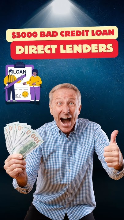 Loans For Bad Credit Online Instant Approval Direct Lender $5,000 Bad Credit Loan Direct Lenders Instant Approval #badcreditloan #