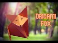 #StayHome and make Origami Fox || Origami Animal #WithMe|| TANVEER RATUL