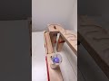 marble Run Race ASMR #293 Wooden Wave Course Colorful Marbles #marblerun #marblerunrace #asmr