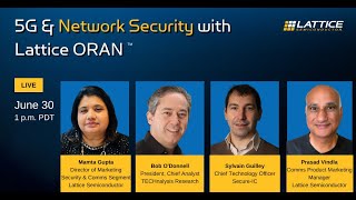 5G & Network Security with Lattice ORAN