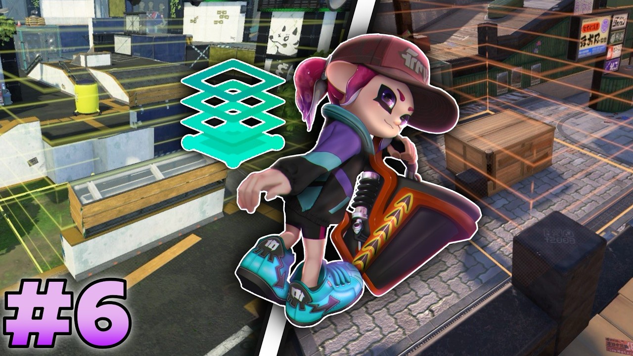 メンしのWIN-#6 2631~2586 デカライン高架下＆クサヤ温泉 ガチエリア【スプラトゥーン3】