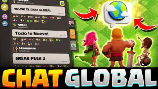 🚨¡¡SNEAK PEEK 3: ASI ES el NUEVO CHAT GLOBAL 2.0!! 😍 + SKINS GRATIS de LANZAMIENTO!! Todo lo Nuevo