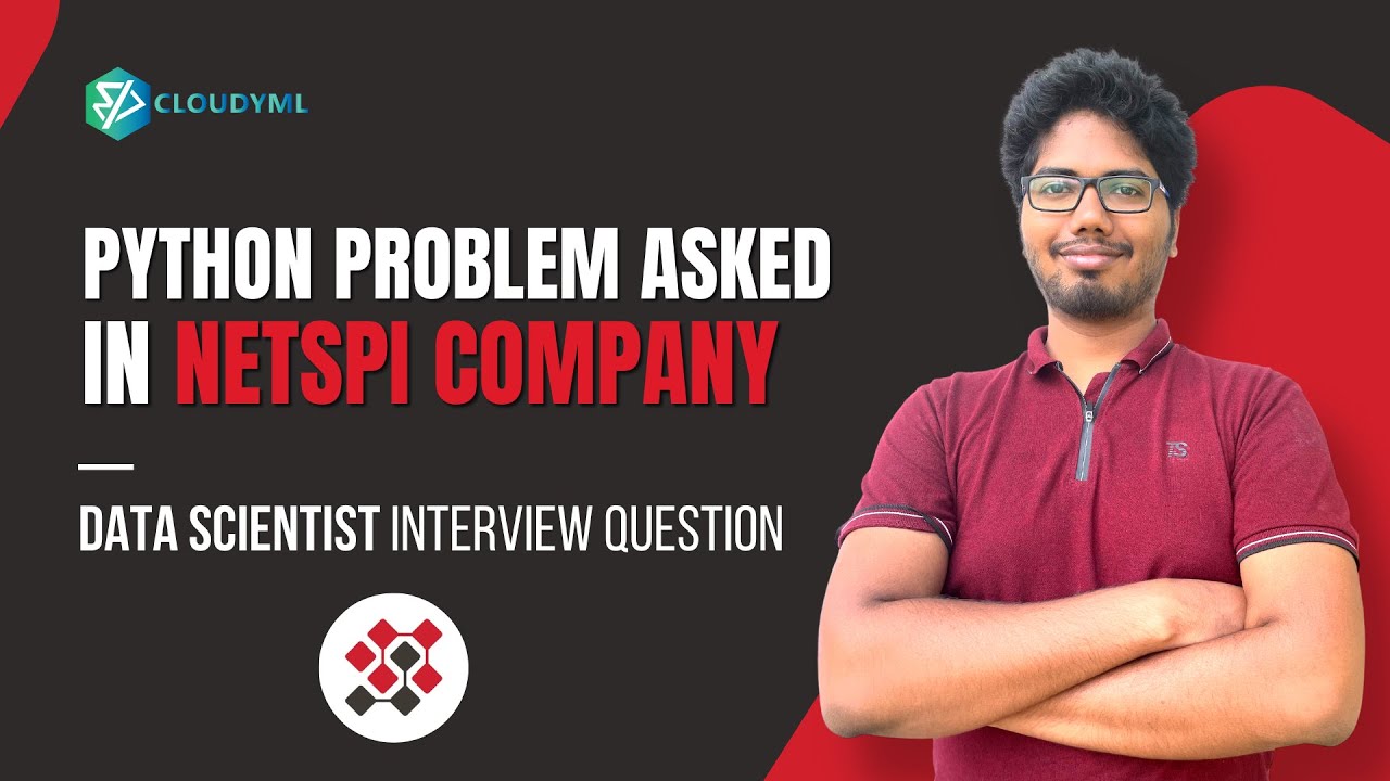 Python Problem Asked For Data Scientist Role in NETSPI Company | Master Data Scientist Role 🔥🔥🔥