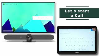 Google Meet on Android setup with a RallyBar Mini