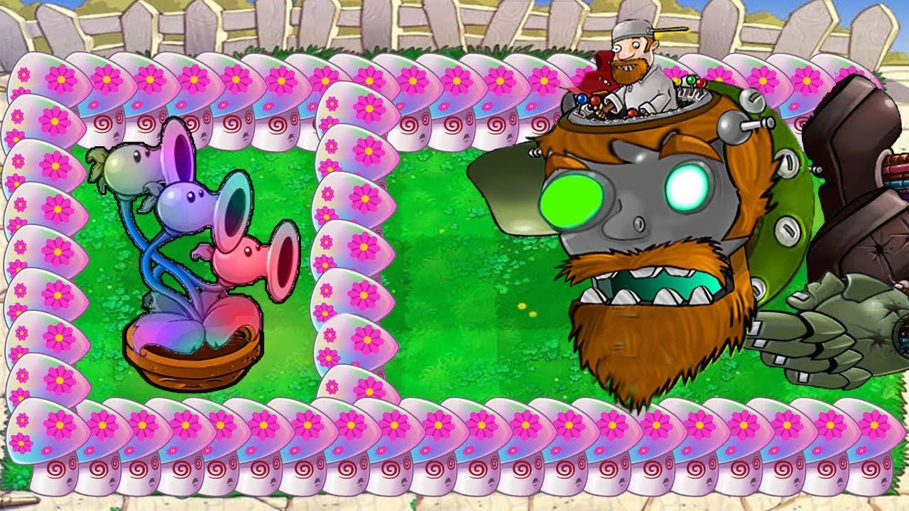 Hypno Threepeater vs 999 Giga Gargantuar vs Dr Zomboss - Plants vs ...