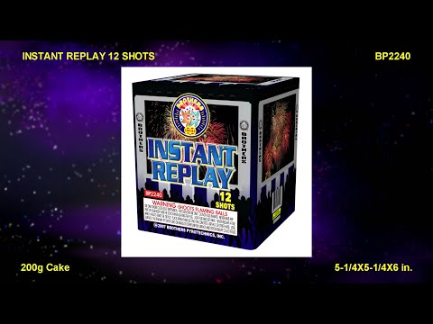 INSTANT REPLAY 12 SHOTS