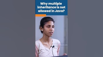 Multiple Inheritance Not Allowed In Java | Java Interview Questions | #shorts #java #kiransir