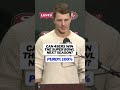 Brock Purdy believes that the 49ers can win the Super Bowl next season #nfl #49ers