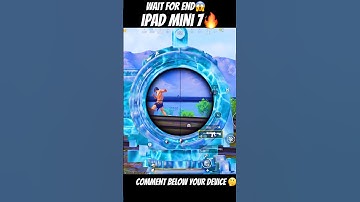 IPAD MINI 7 🔥#bgmi #pubg #pubgmobile #trending #foryou #fyp  #youtubeshorts #ipad #ipadmini7