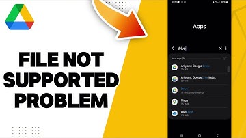 How To Fix Google Drive File Not Supported Problem 2025