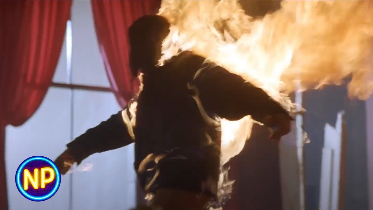 Arnold Leaves Villains In FLAMES | Last Action Hero (1993) | Now Playing