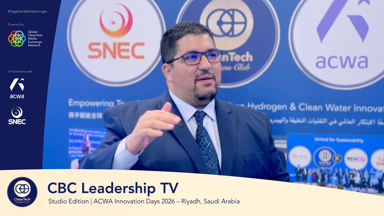 Morocco’s Clean Hydrogen Roadmap & Tipping Points | Dr. Samir Rachidi – Director General at IRESEN (Research Institute for Solar Energy and New Energies) at ACWA Innovation Days 2026