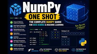 NumPy Complete Tutorial in One Shot | Learn NumPy for Python, Data Science & Machine Learning